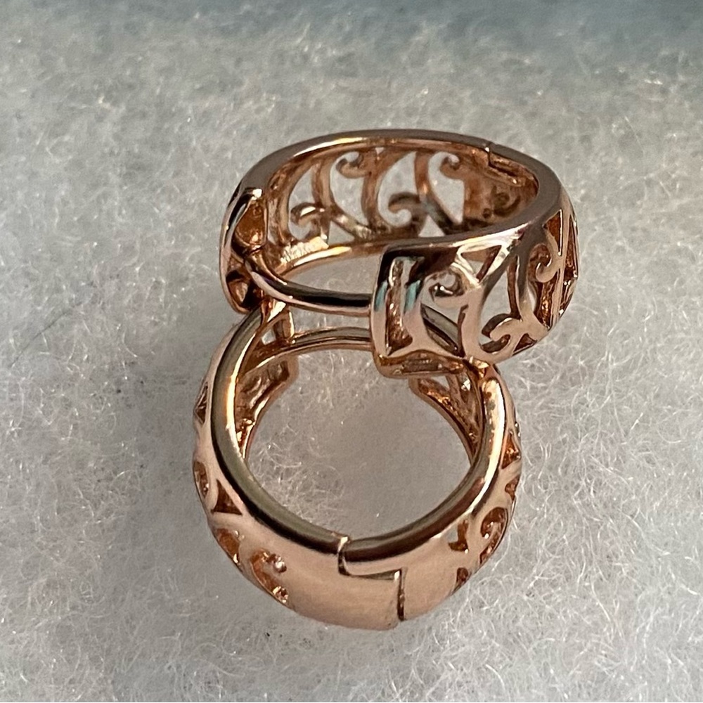 NEW Rose Gold filled earrings #4